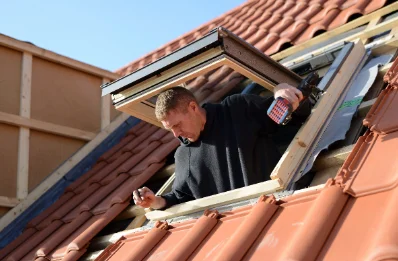 Pose de fenêtres de toit Velux au Chauchet